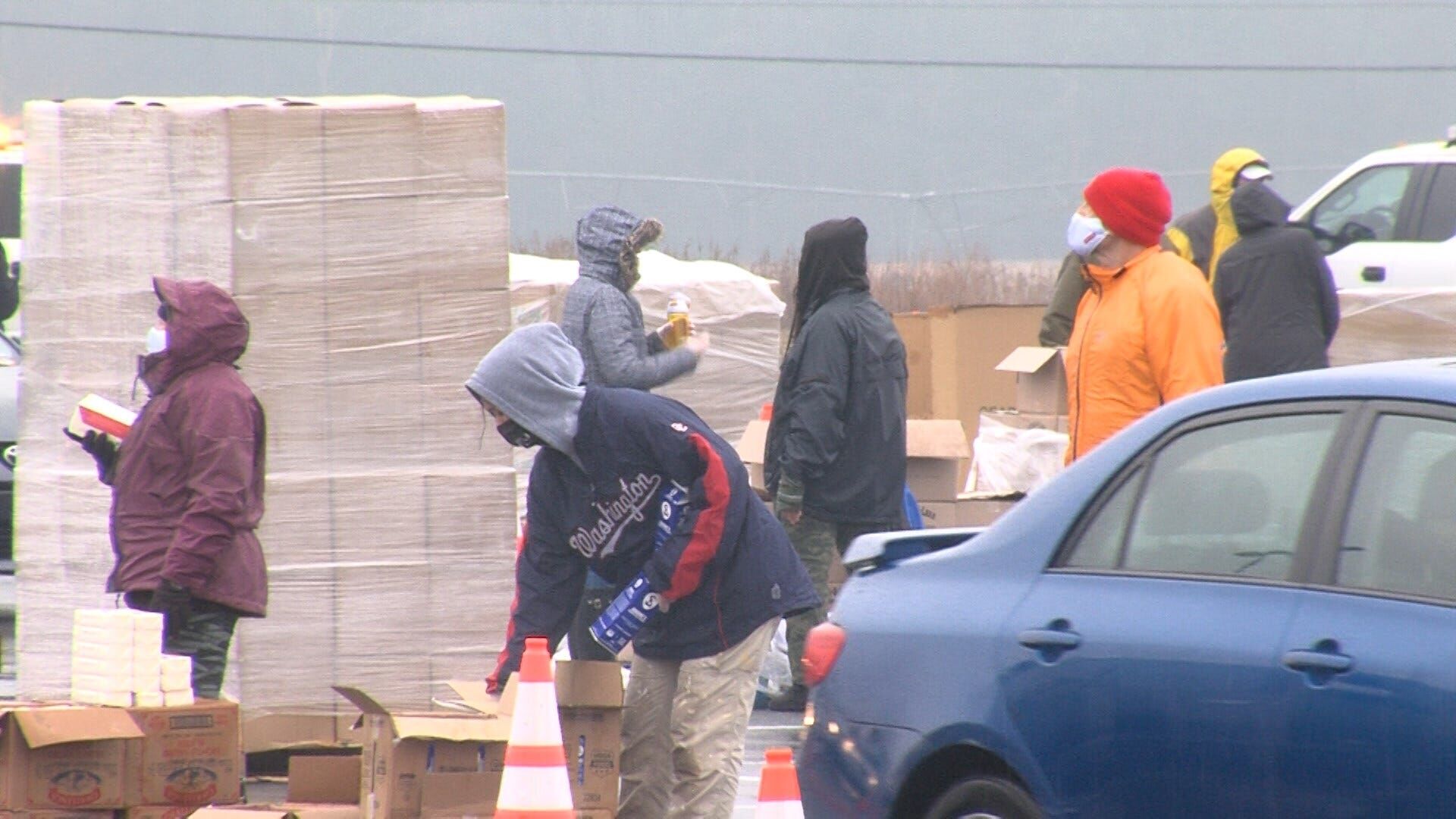 Food Bank of Delaware Feeds The Hungry During First of Five Distributions This Week